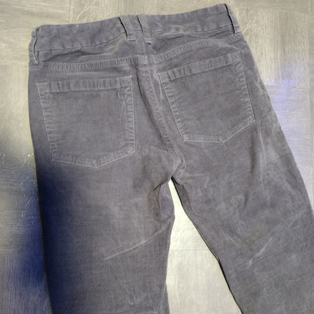 Warm corduroy straight leg pants - Picture 5 of 12